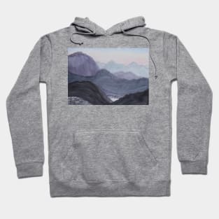 Sunrise in mountains Hoodie